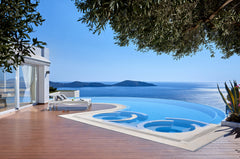 The unique Royal Spa Villa offers the epitome of luxury! This deluxe 4 master be Heraklion, Greece Royal Spa Pool Villa Entire villa vacation rental 24442573