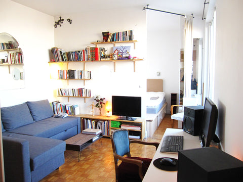 Bienvenu dans notre appartement cosy de 35 m² situé au bord du Canal de l'Ourcq  Paris, France Charmant appartement au bord du canal Entire rental unit vacation rental 16400637