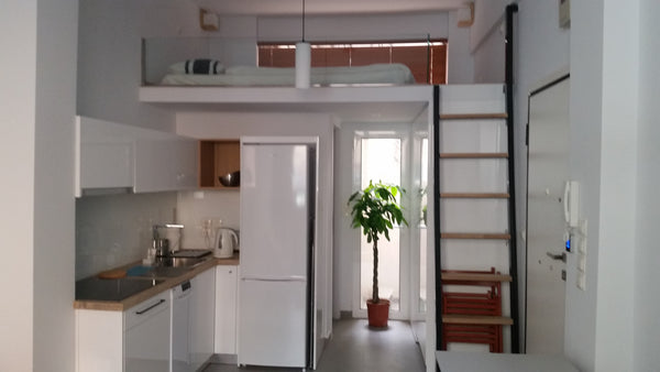 Well-designed Athens studio with mezzanine, in an elegant family-owned building, Athens, Greece Minimal Studio & Mezzanine. Elegant. ANO PETRALONA Entire rental unit vacation rental 34436843