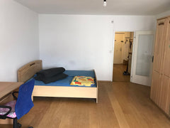 本房源为3室一厅里的独立的大房间，浴室和厨房为共用空间。厨房用具和浴室用具都齐全客人可随意使用。本公寓位于维也纳的中心玛利亚步行街附近。步行2分钟有地铁U4线可 Vienna, Austria Cosy big room  near Mariahilferstrasse (Room D) Private room in rental unit vacation rental 23616936