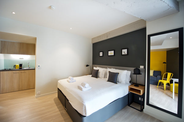 Offrant diverses options de couchage et doté d’un canapé-lit, ce grand apparteme Lyon, France Staycity Serviced Aparthotel Studio 3 Personnes Private room in serviced apartment vacation rental 28073236