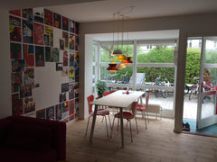 Colourful and cosy ground floor flat in a silent green backyard in attractive Ve Copenhagen, Denmark Family friendly flat in calm green Vesterbro area Entire rental unit vacation rental 24709492