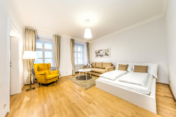 This is a new designed and refurbished apartment, which is situated in a histori Vienna, Austria Wunderschönes Apartment (15) im 1 Bezirk/Ballgasse Entire rental unit vacation rental 23059106