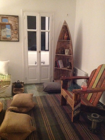 A cozy maizonette with traditional character,overlooking at the port of Katapola Katapola, Greece A cozy cyclacic small maisonette Cycladic home vacation rental 41035503