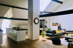 Splendid lofty apartment (but with closed rooms) near the ponds of Ixelles and F Brussels, Belgium Stunning apartment near Flagey Entire rental unit vacation rental 26683636