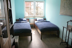 Cool and cozy room with a private bathroom in our new guest house. Ideal for fri Prague, Czechia Sailor's room w/private bathroom Entire place vacation rental 12197489