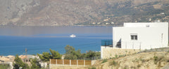Imagine a balcony with the bay of Plakias and the Libyan sea at your fingertips;  Evriali-dramatic unspoilt views-stylish interior Entire villa vacation rental 14498525