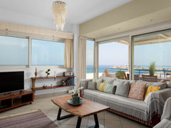 Being built on a hillside and just above the beach, Summer Bliss Apartment offer  Summer Bliss - Rethymno Panorama Seaview Apartment Entire condo vacation rental 31030071