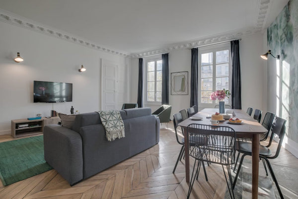Our local interior designers bring the exterior opulence and grandeur of one of  Paris, France Sweet Inn | Bright Apt. in the 2nd Arrondissement Entire rental unit vacation rental 29864713