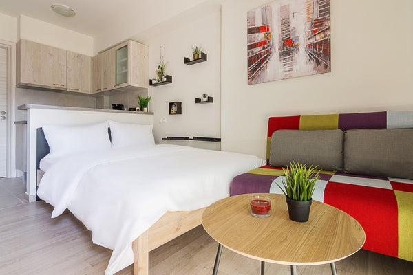 Renovated  apartment is in Athens Center , specifically situated in Ampelokipoi  Athens, Greece Renovated Studio in Ampelokipoi with city view Entire rental unit vacation rental 48711506