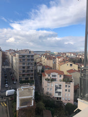 Une grande chambre avec accès terrasse , vue panoramique sur Lyon . Et une autre Lyon, France Deux chambres, belles vues au calme Croix- rousse Private room in rental unit vacation rental 32236196