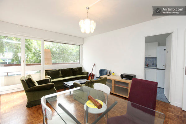 Large room with a nice balcony in a shared 120m2 flat. I share the flat with thr Paris, France Large room with balcony 18 District Private room in rental unit vacation rental 2611868