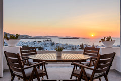 Blueisla is a newly renovated complex with panoramic views of the town, harbour  Greece Blueisla Modern Town Mykonos Entire home vacation rental 41605800