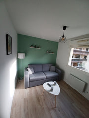 Idéalement situé dans un quartier agréable et tranquille, ce charmant studio de  Lyon, France Le nuage Sans Souci Entire rental unit vacation rental 763099273849905766