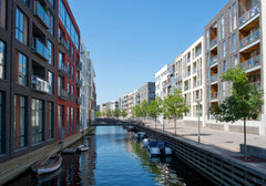 Enjoy Copenhagen from the waterside in lovely harbor area Sluseholmen, 10 min by Copenhagen, Denmark 3 bedroom Copenhagen apartment. By the water. Entire condo vacation rental 16875549