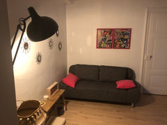 Une chambre certes contigüe à une autre dans un bel appartement, au dernier étag Lyon, France Jolie chambre dans bel appartement chaleureux Private room in rental unit vacation rental 32652955