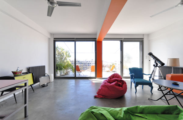 Large apartment of 130 m2 with terrace in the center of Athens. Loft style, rece Paris, Île-de-France, France Colors in the heart of Athens Entire rental unit vacation rental 956538
