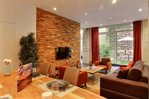 Apartment based in the heart of Saint-Germain-des-Prés, between the boulevard Sa Paris, France INSURANCE INCLUDED- Spacious 2BD, with terrace Entire rental unit vacation rental 2264948