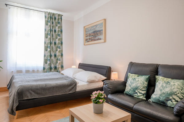 Newly renovated apartment in the Petrarca palace in the city center just 4 minut Prague, Czechia Palace Petrarca flat magnificent view city center Entire condo vacation rental 640269479483393067