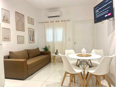 This is a quiet though comfortable apartment in Heraklion, Crete, Greece. It is  Heraklion, Greece Aianes- comfy house w/ quiet backyard Entire home vacation rental 50243307