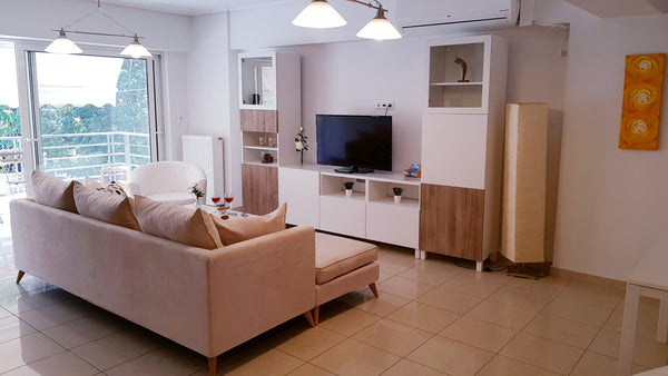 A newly constructed 75 sq m apartment with a modern minimalist decor throughout  Athens, Attica, Greece Apartment in the Historical Center of Athens Entire home vacation rental 19105495