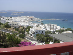 This apartment is my home. It has a great view  of the beautiful town of Mykonos Mikonos, Greece Best Town View Entire rental unit vacation rental 5369351