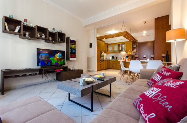 Pisces is a recently refurbished and renovated apartment very close to the cente Notios Tomeas Athinon, Attica, Greece Athens City Center Modern Apartment Entire rental unit vacation rental 20693422