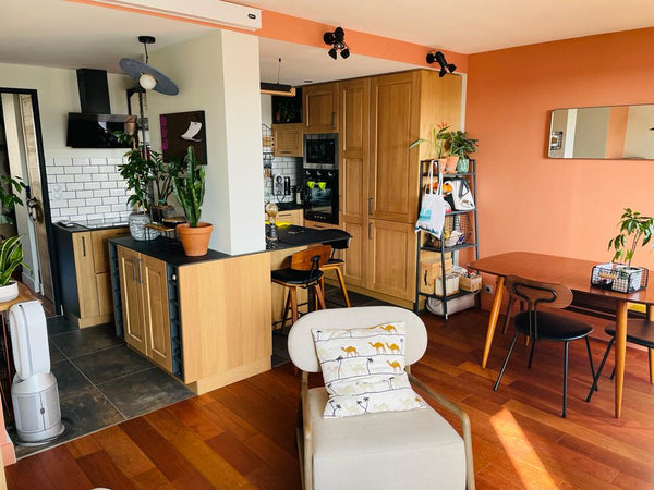 Hello everyone ! <br /><br />The apartment is very big for Paris standard, 65 sq Paris, France Place Dausmenil - Tech Cozy and Sunny 1bed Apart Entire rental unit vacation rental 12767873