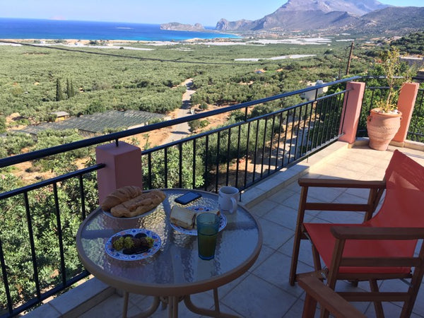 The apartment is situated together with four other  and this amazing view as the Phalasarna, Greece PHALASARNA SEW VIEW APARTMENT FOR 4 Entire vacation home vacation rental 12635803