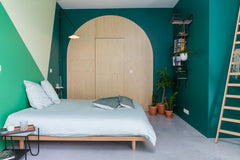 Graaf. is all about Belgian design. Don't think 'posh', but think 'creative' and Ghent, Belgium Room 'Olga' - B&B Graaf. Private room in bed and breakfast vacation rental 15098520
