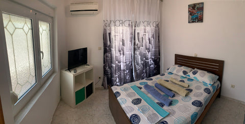Apartment with 1 bedroom for 2 ,<br />Free wifi, <br />full kitchen , <br />air   Rhodes 5 minutes to the beach,small apartment Entire rental unit vacation rental 14740039