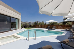 Villa Chnaris is a wonderful luxury ground floor house in the city of Perama in  Rethimnon, Greece Villa Chnaris - Private Pool and Sauna Entire villa vacation rental 52432924