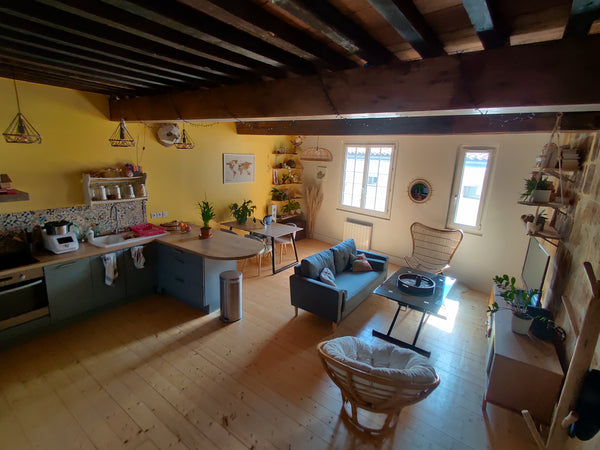 Appartement T3 en plein coeur de Bordeaux (à 2 minutes de place Saint Michel, du Bordeaux, France T3 de charme St Michel en plein coeur de Bordeaux Entire loft vacation rental 49832296