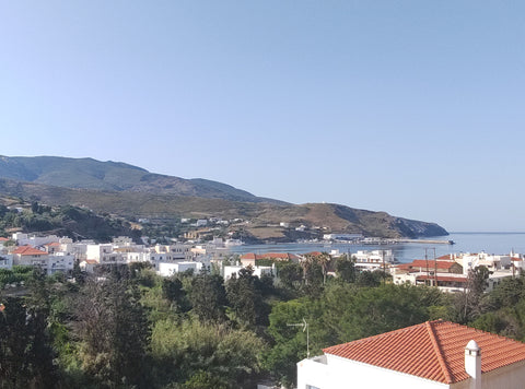 Modern and comfortable house of 60 sq.m. decorated in light shades of blue. It h  Anemoni Bleu-Sea View-300m. from Chora Pedestrian Cycladic home vacation rental 634460327954951850