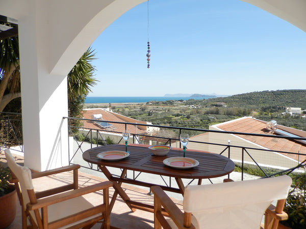 A charming 2 -Bedroom, 2 bathroom villa with private pool in west Chania near th Greece Villa Elmanda with pool,cool view,near the beach! Entire cottage vacation rental 33277611