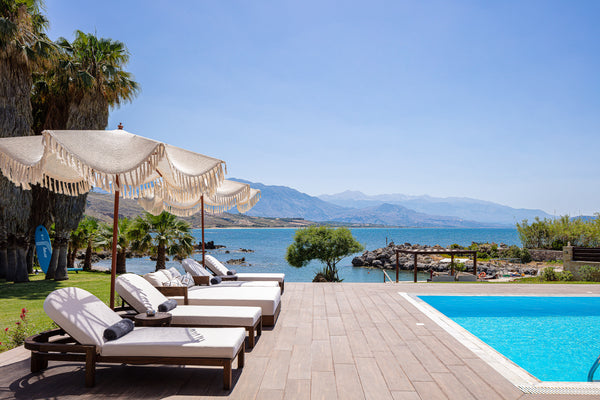 Nothing says total seclusion like your own private beach. Located on the tip of  Rethimnon, Greece Villa Lygia - Beachside luxury redefined... Entire villa vacation rental 50604564