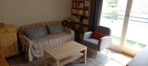 Apartment (34m²), with living room, 1 bedroom and a balcony in a calm building,  Bordeaux, France Cosy flat in Bordeaux-Victoire Entire rental unit vacation rental 51573339