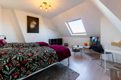 Manoir Bel Horizon Etterbeek, Belgium Manoir Bel Horizon « Tropical » room Private room in townhouse vacation rental 563692673633420085