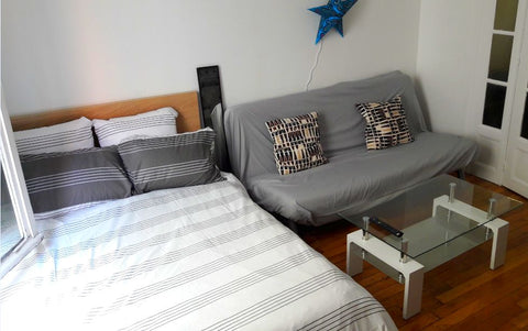 Belle chambre dans un quartier vivant et animé de Paris (bars, restaurants, théâ Paris, France Belle chambre indépendante paris 11ème Private room in rental unit vacation rental 19495632