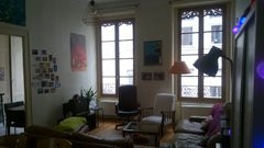 My flat is cumforable, the neighbour is quiet, i have a lot of pictures, paintin Lyon, France Big flat 60m2 in the center of Lyon Entire rental unit vacation rental 10797219