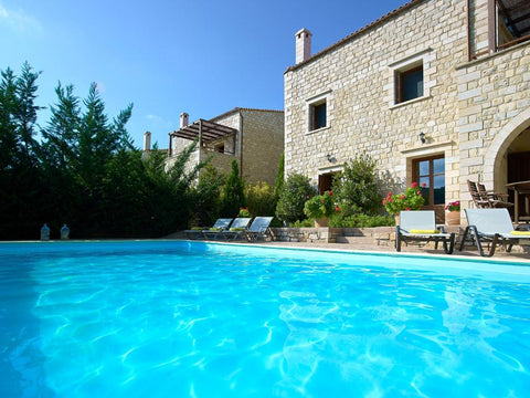 Bedrooms: 3<br />Bathrooms: 2<br />Living Rooms: 1<br />Property Type: Villa<br  Chania, Greece Stone villa with pool in the middle of green hills Entire home vacation rental 17426600