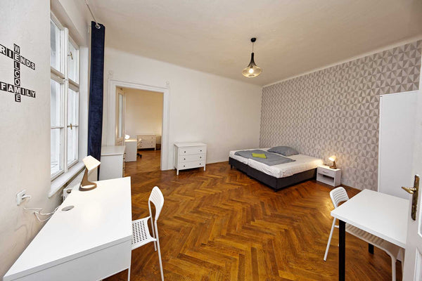 The apartment is located on the third floor of a residential building and offers Hlavní město Praha, Czechia Peter's tower Apartment no.15 Entire condo vacation rental 52964146