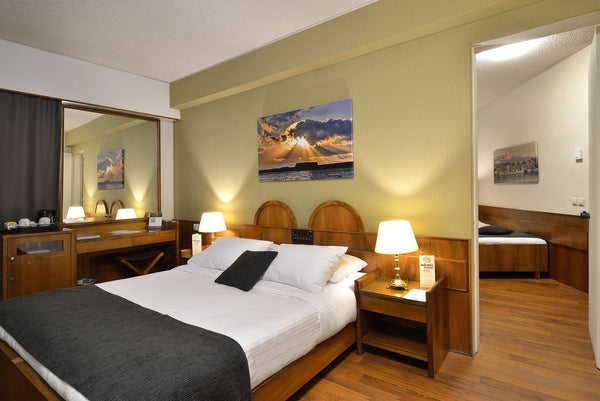 Family room with pool view (2 connecting rooms – 1 with two twin beds and the ot  Standard Family Room in hotel vacation rental 50020559