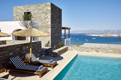 ACRON VILLAS PAROS<br /><br /><b>The space</b><br />Three-level villa with livin Greece Sky 3 Bedroom Villa Sea View Private Pool Cycladic home vacation rental 41423639