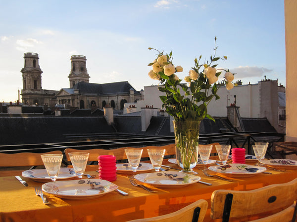 This 210 sqm (2300 sqft) five-bedroom (&5BA) penthouse like a townhouse in St Ge Paris, France StGermain Odeon Penthouse Terrace View AC!!! (5BR) Entire rental unit vacation rental 10480504