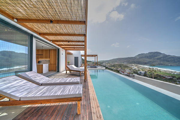 Diese stilvolle Unterkunft eignet sich perfekt für Gruppenreisen oder große Fami Greece Villa Hestia - 6 bedroom luxury villa with seaview Entire villa vacation rental 569271358721175051