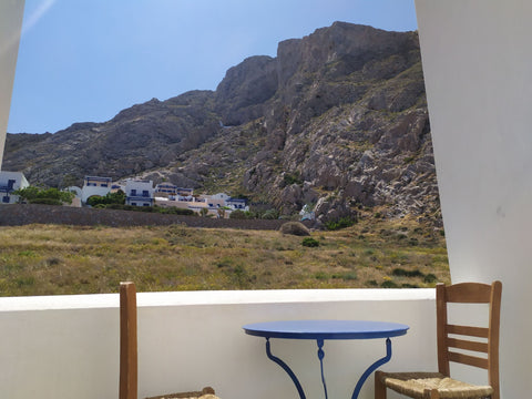 My place has a view from its own private balcony at the mountain of the ancient  Greece Private one bedroom apartment with mountain view. Entire rental unit vacation rental 51720019