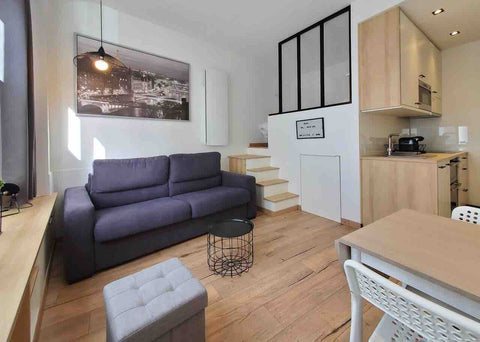 Atelier refait à neuf par architecte, très cosy. Situé à Alésia, tout proche des Paris, France Superbe Atelier au cœur d’Alésia Entire rental unit vacation rental 23495264