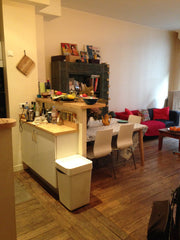 I rent one of the rooms of my 75m2 fully equipped apartment (TV, internet etc.)  Paris, France Room in Haut-Marais, République Private room in rental unit vacation rental 5931124