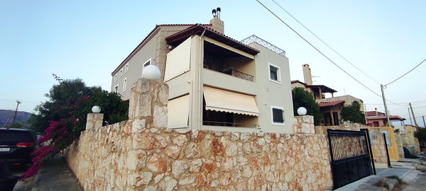 This house has  a veranda with sea view and magic sunsets, 2 bedrooms, fully equ Chania, Greece Blue Sea House - Private 2 bedroom villa Entire vacation home vacation rental 18791565